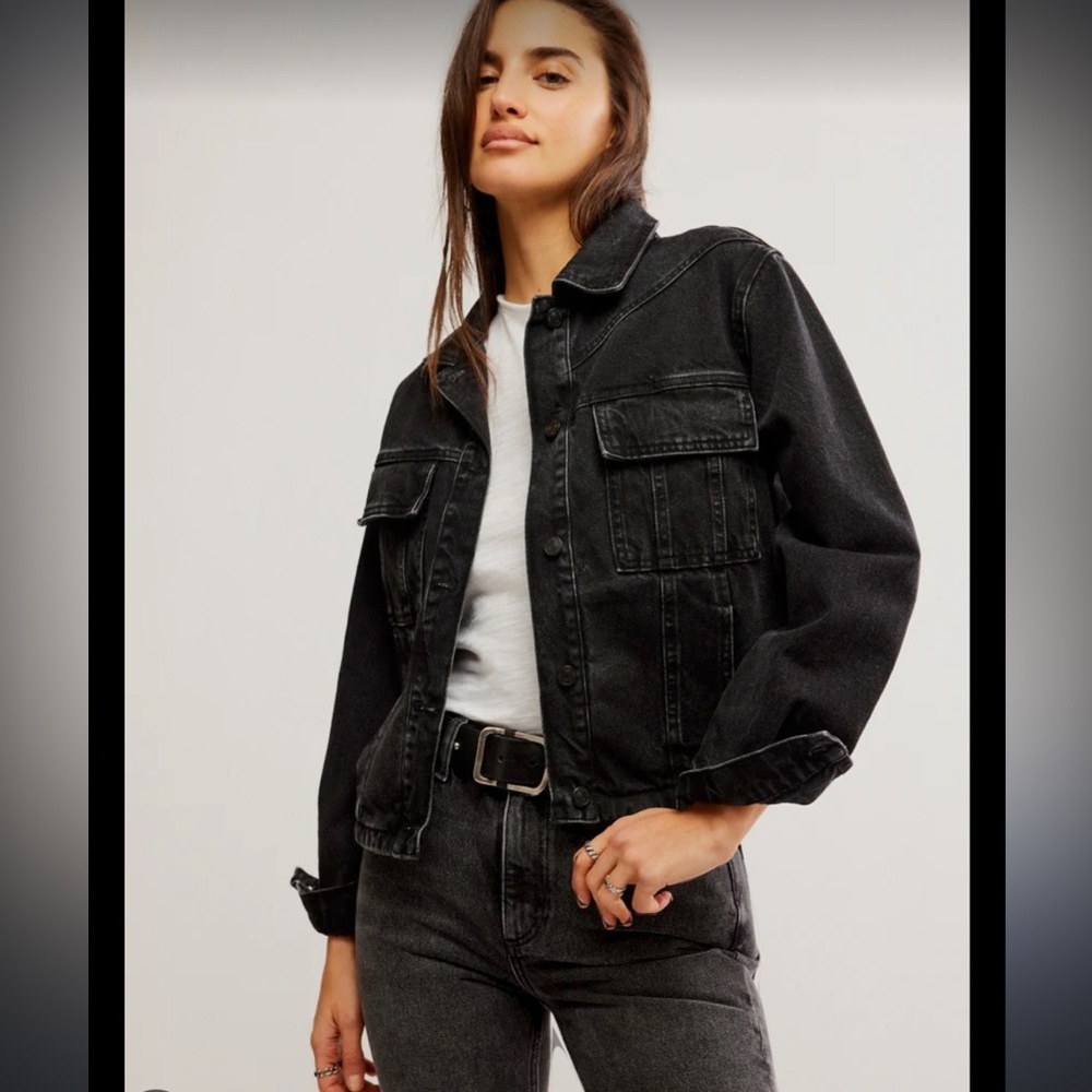 Free people denim jacket